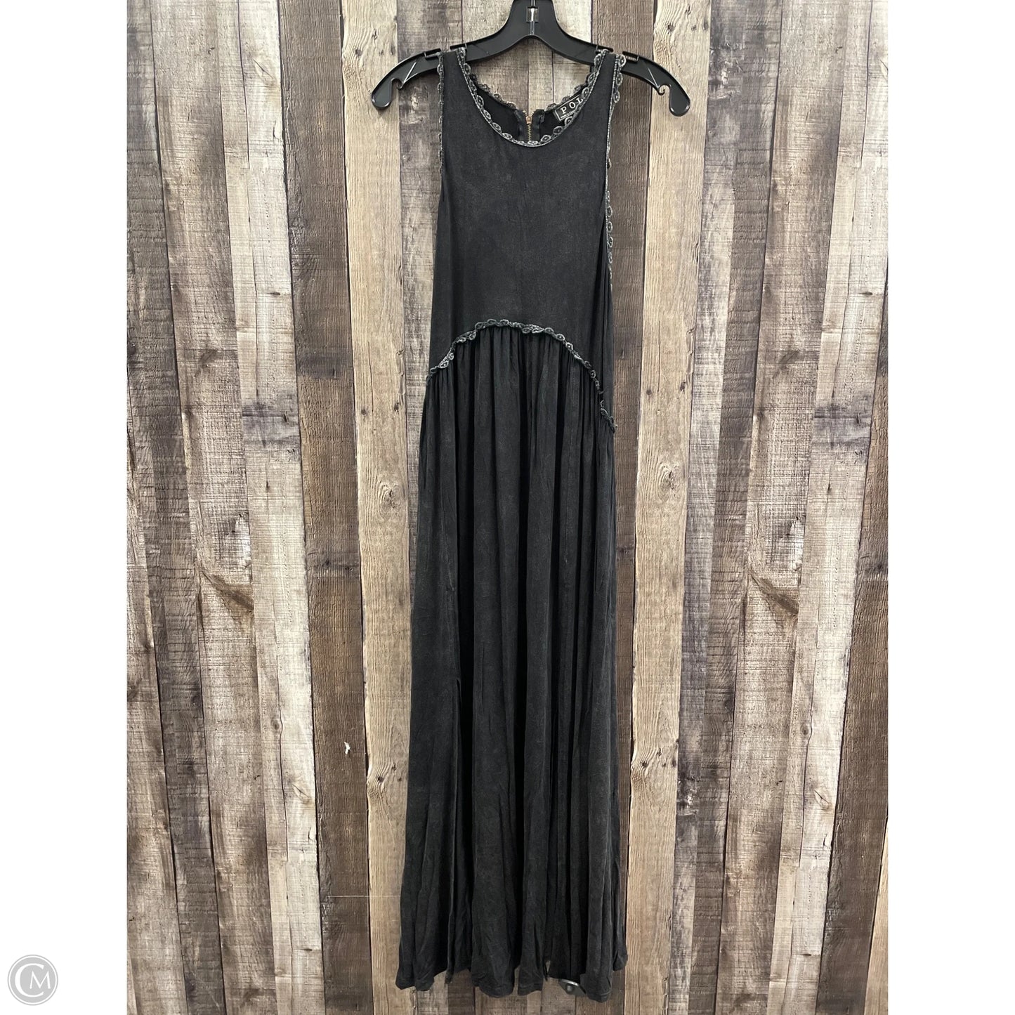 Dress Casual Maxi By Pol In Black, Size: M