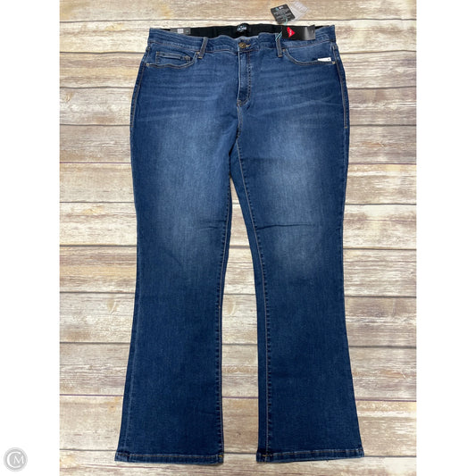 Jeans Skinny By Lularoe In Blue Denim, Size: 22