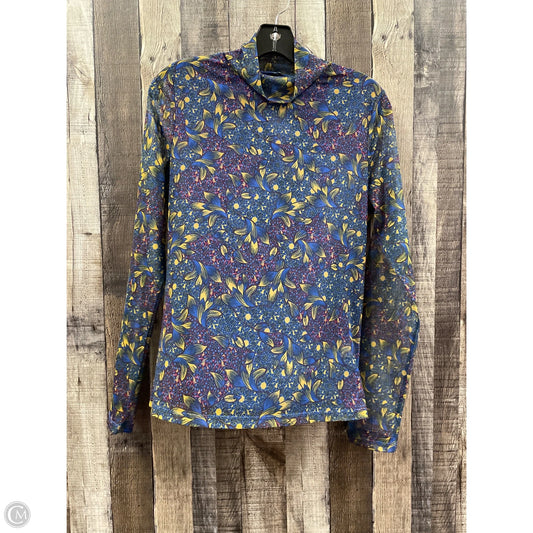 Top Long Sleeve By Cmf In Multi-colored, Size: M