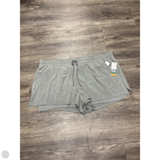 Athletic Shorts By Mta Pro In Grey, Size: 3x