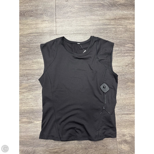 Athletic Tank Top By Lululemon In Black, Size: S