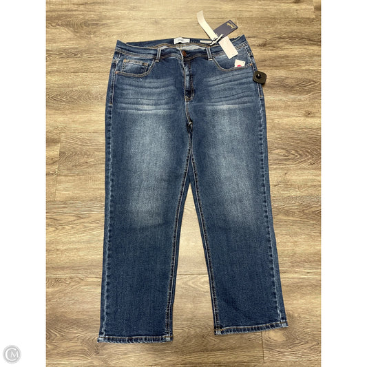 Jeans Skinny By Angels In Blue Denim, Size: 16