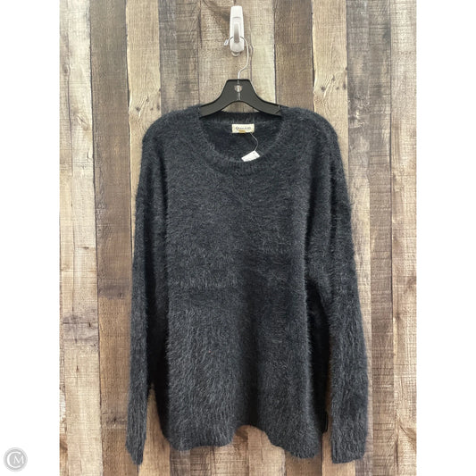 Sweater By Open Edit In Black, Size: L