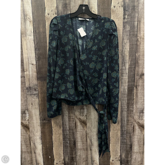 Top Long Sleeve By Abercrombie And Fitch In Multi-colored, Size: L