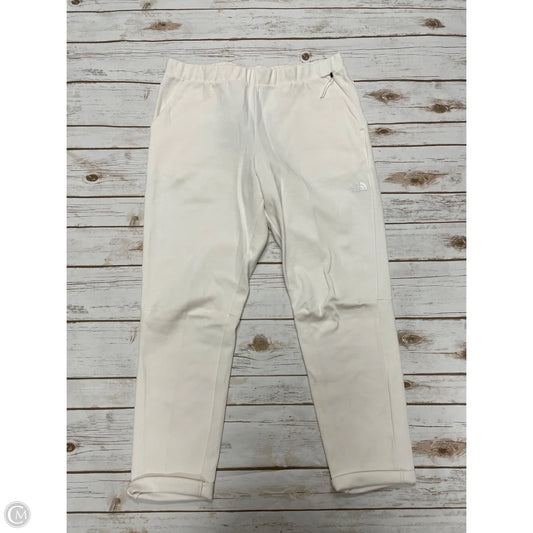 Athletic Pants By The North Face In Ivory, Size: L