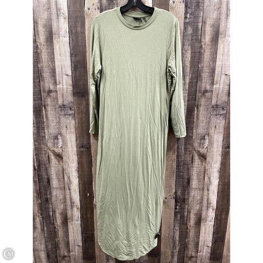 Dress Casual Maxi By Asos In Green, Size: M