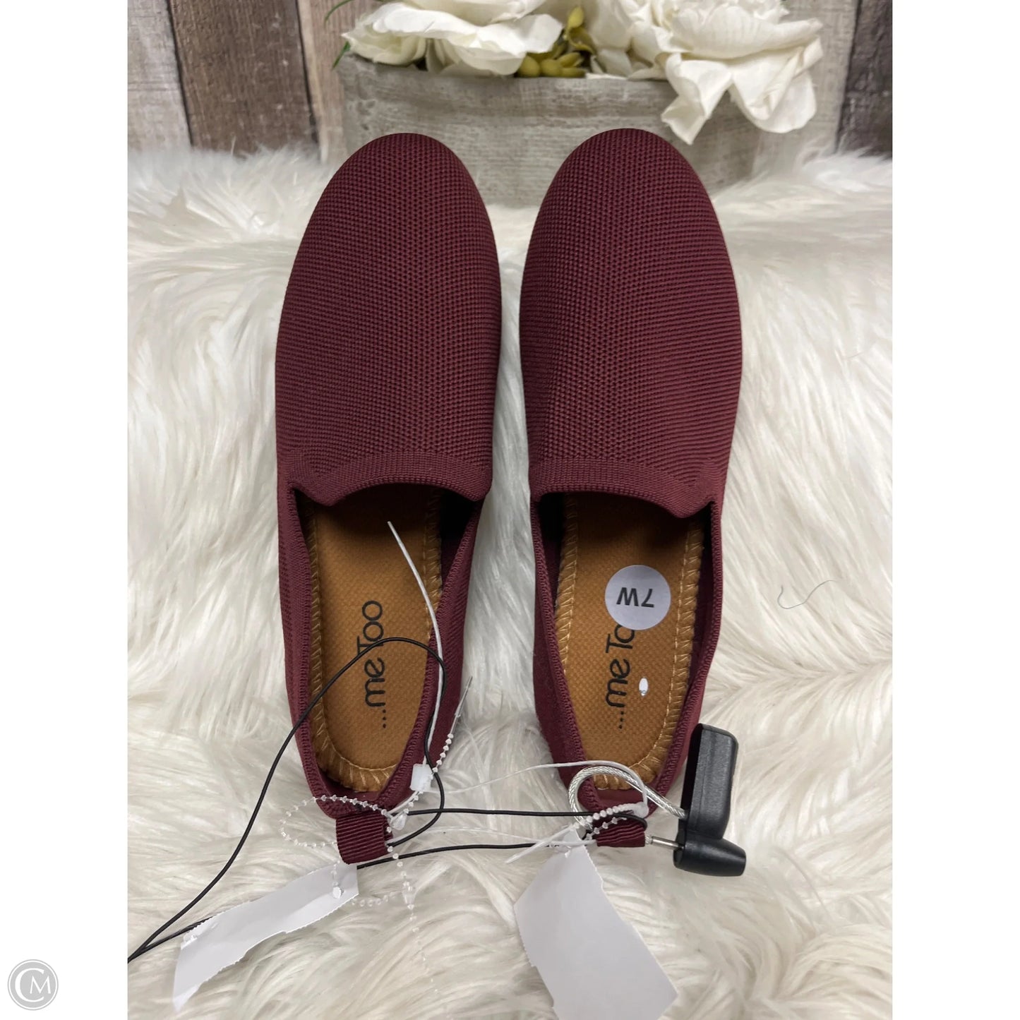 Shoes Flats By Me Too In Red, Size: 7