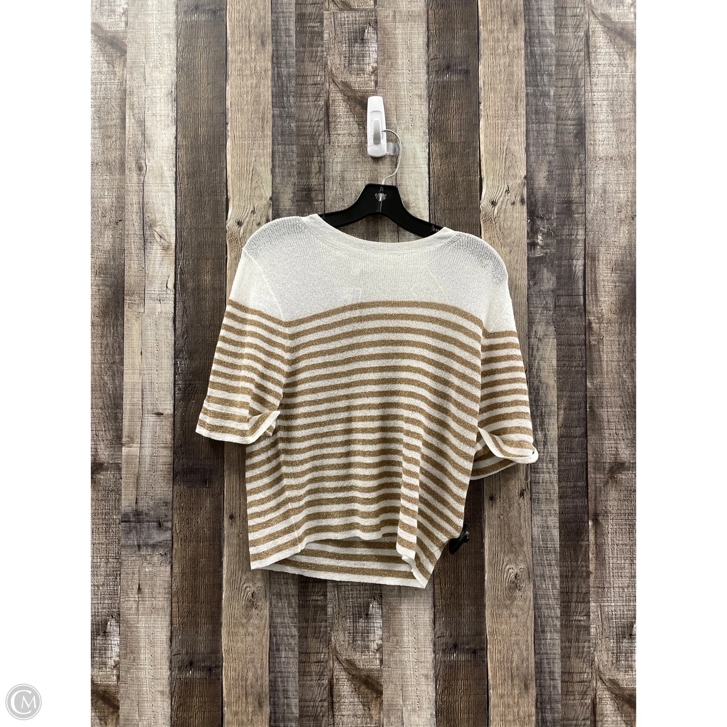 Top Short Sleeve By J. Crew In Multi-colored, Size: Xl