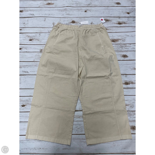 Pants Wide Leg By Pilcro In Cream, Size: L