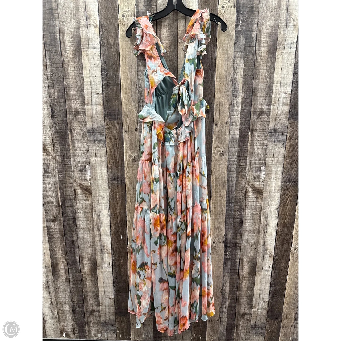 Dress Casual Maxi By Aqua In Multi-colored, Size: Xs