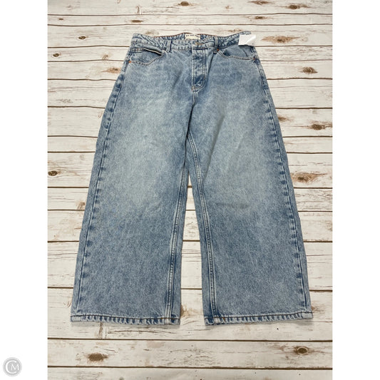 Jeans Wide Leg By We The Free In Blue Denim, Size: 10