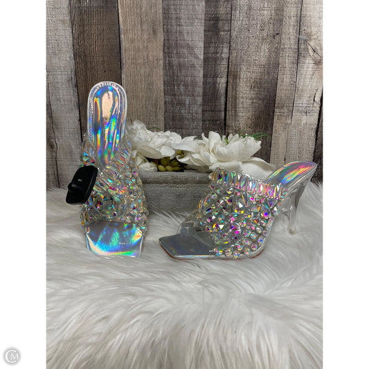 Shoes Heels Stiletto By Cme In Clear, Size: 7