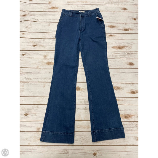 Jeans Wide Leg By Cme In Blue Denim, Size: 4