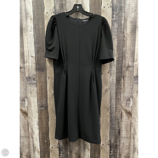 Dress Casual Midi By Express In Black, Size: M