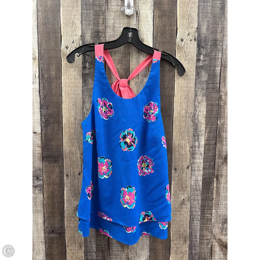 Top Sleeveless Designer By Lilly Pulitzer In Blue, Size: S