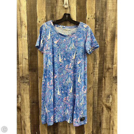 Dress Designer By Lilly Pulitzer In Blue, Size: M
