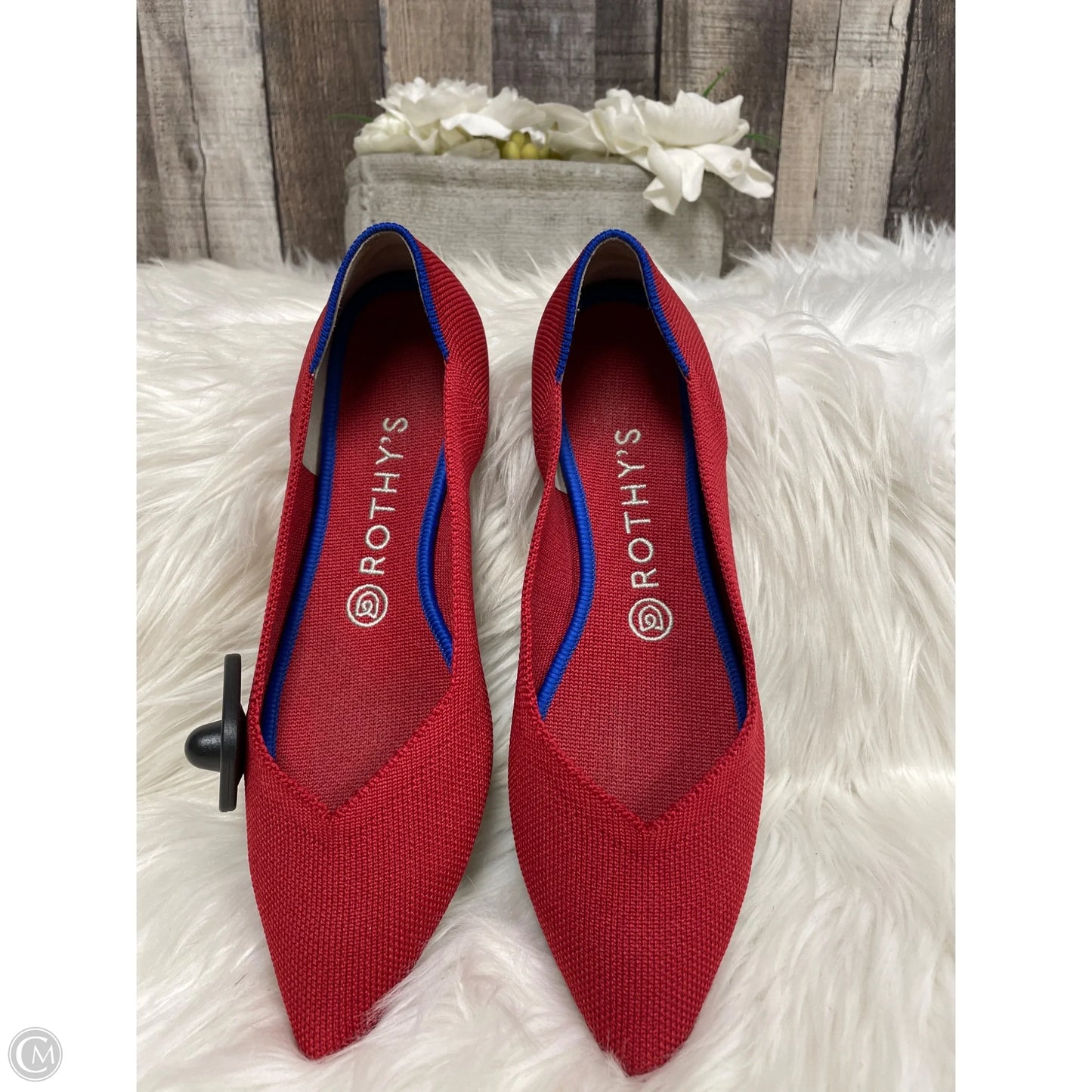 Shoes Flats By Rothys In Red, Size: 8.5