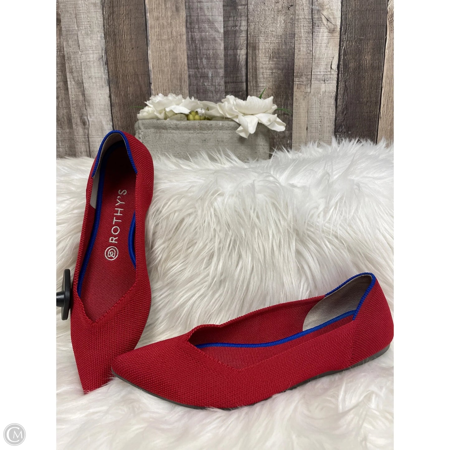 Shoes Flats By Rothys In Red, Size: 8.5