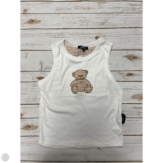 Tank Top By Cme In White, Size: Xl