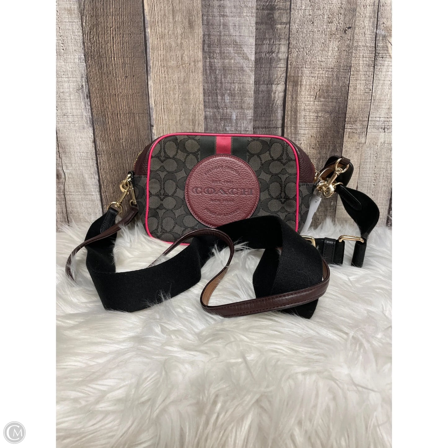 Crossbody Designer By Coach, Size: Large