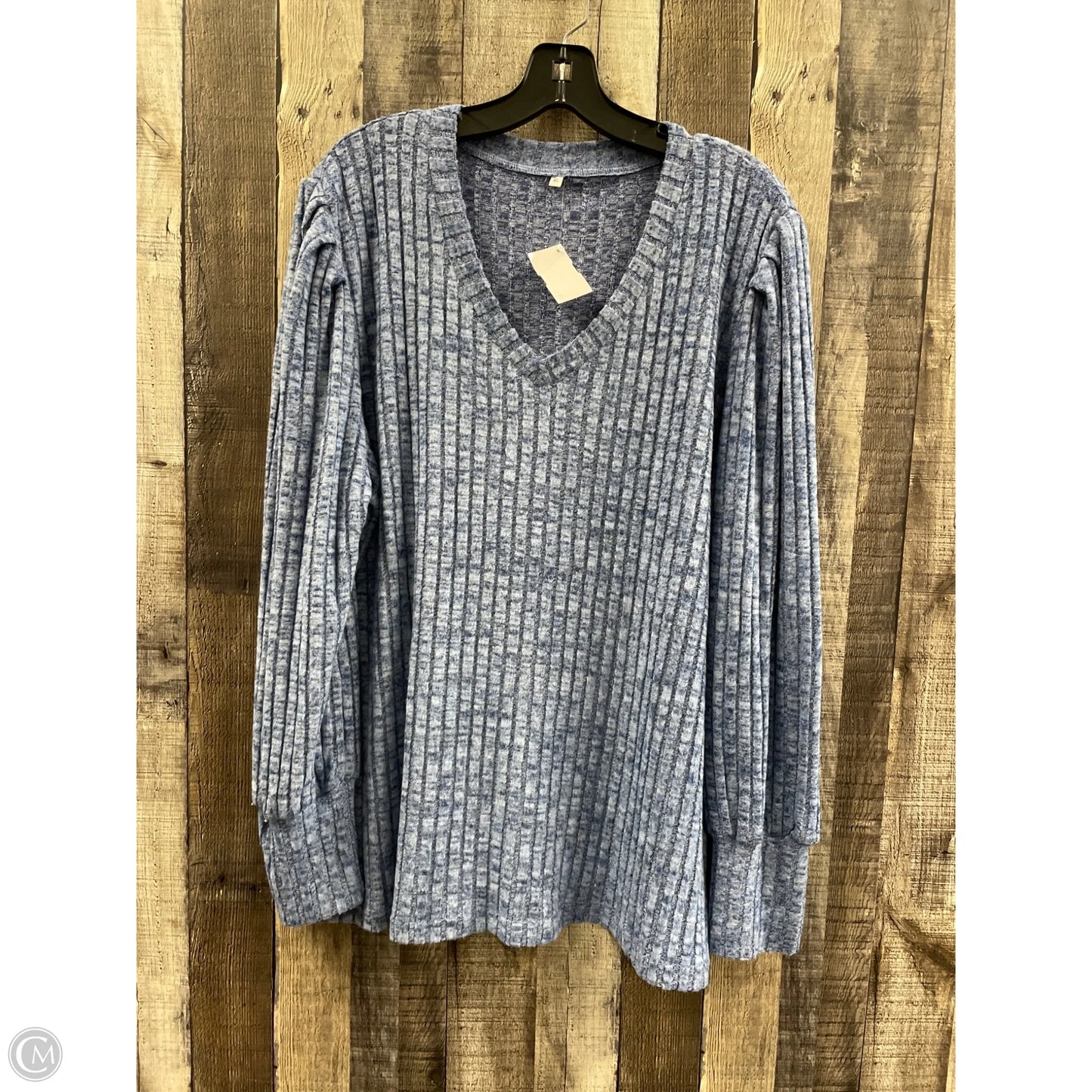 Sweater By Cmf In Blue, Size: Xl