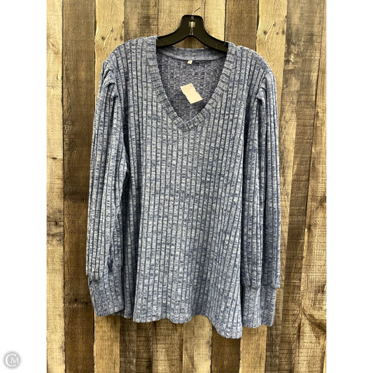 Sweater By Cmf In Blue, Size: Xl