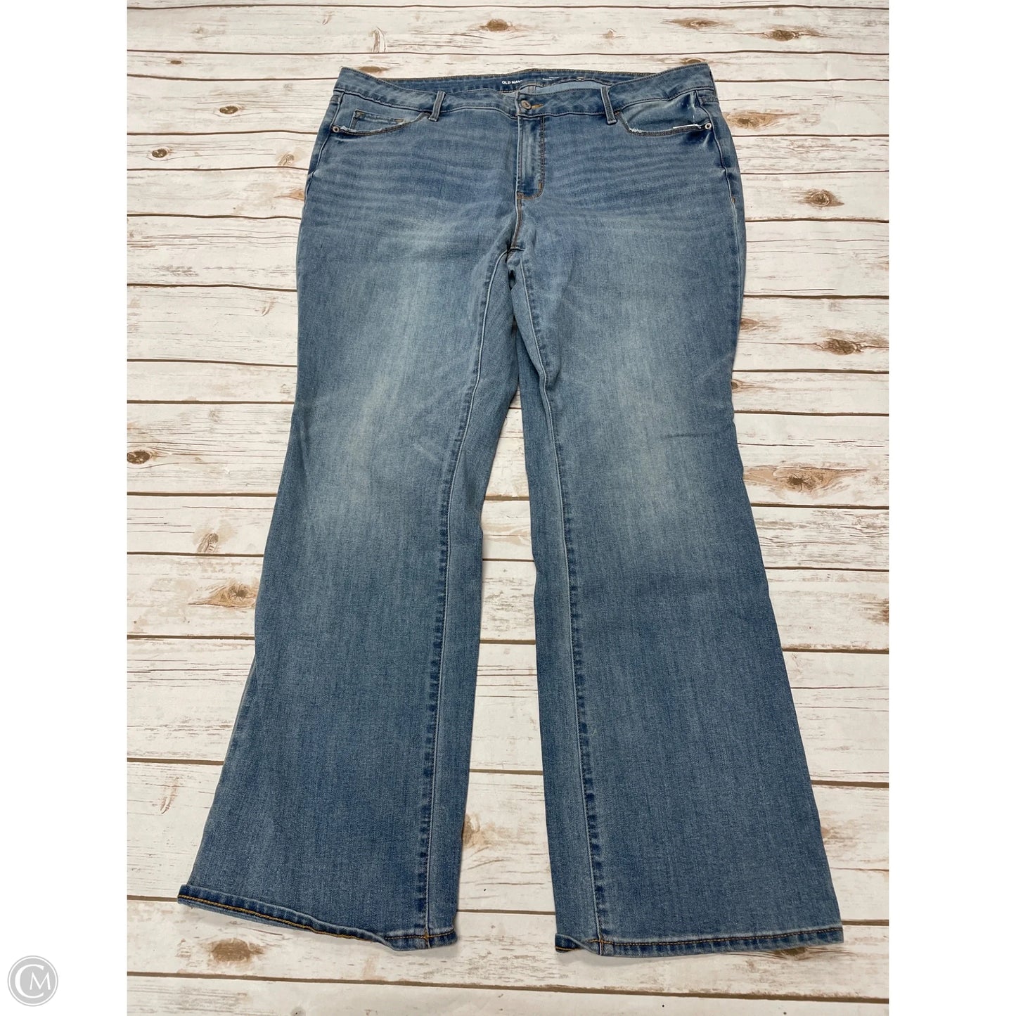 Jeans Boot Cut By Old Navy In Blue Denim, Size: 20