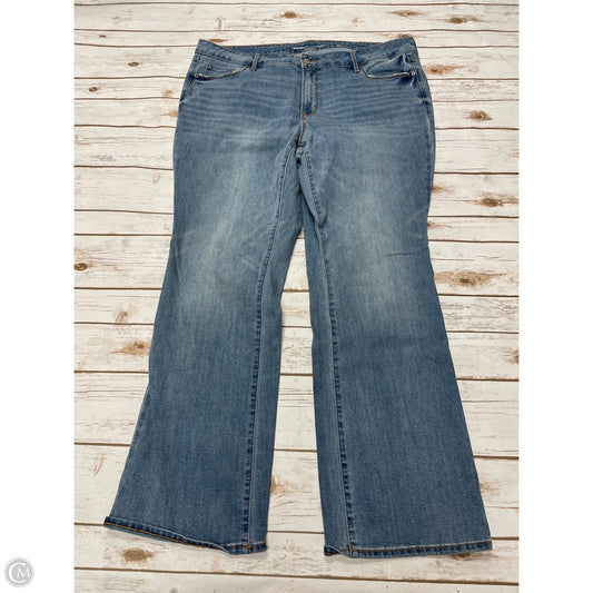 Jeans Boot Cut By Old Navy In Blue Denim, Size: 20