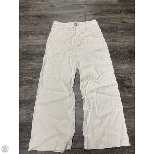 Pants Wide Leg By Maeve In Beige, Size: 4