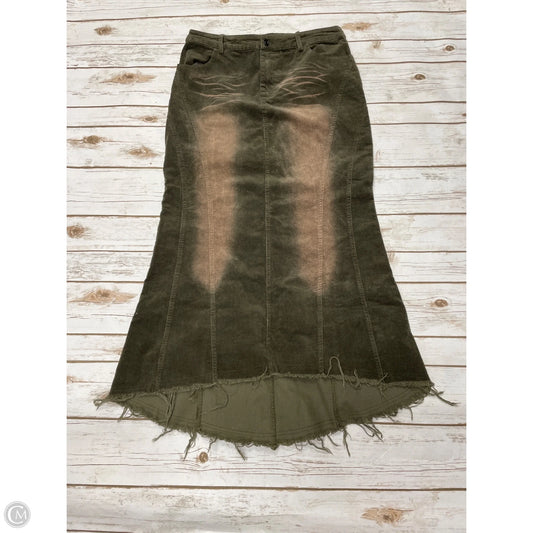 Skirt Maxi By Cme In Green, Size: M