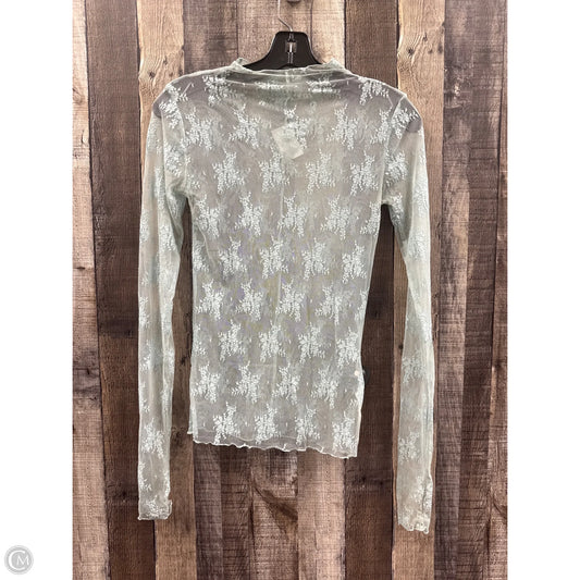 Top Long Sleeve By Free People In Blue, Size: S