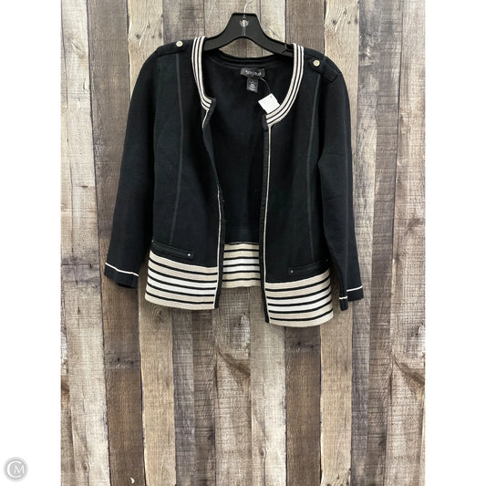 Cardigan By White House Black Market In Black, Size: L