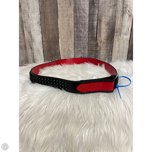 Belt Luxury Designer By Christian Louboutin, Size: Large