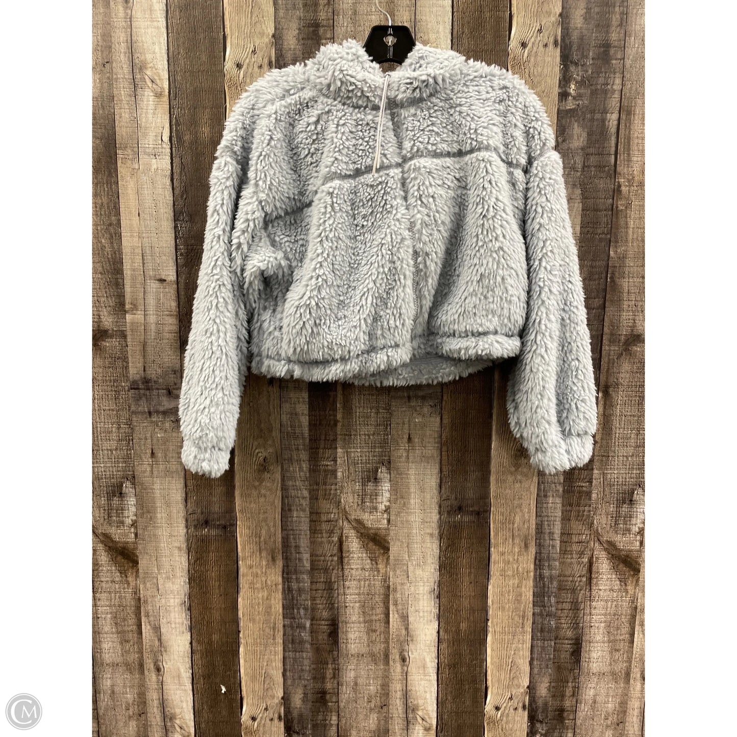 Jacket Fleece By Bdg In Blue, Size: Xs
