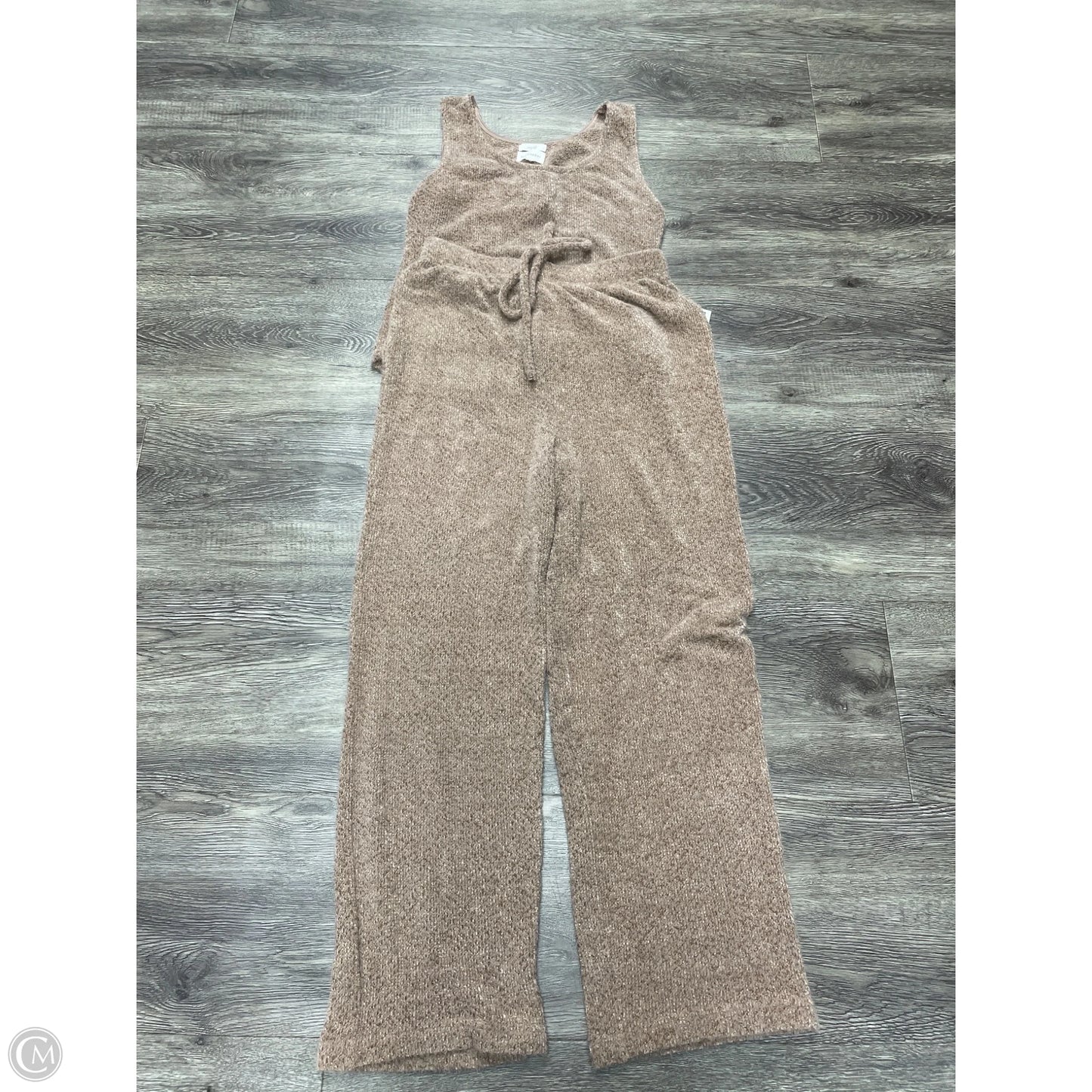 Top 2pc Sleeveless By Blu Pepper In Brown, Size: M