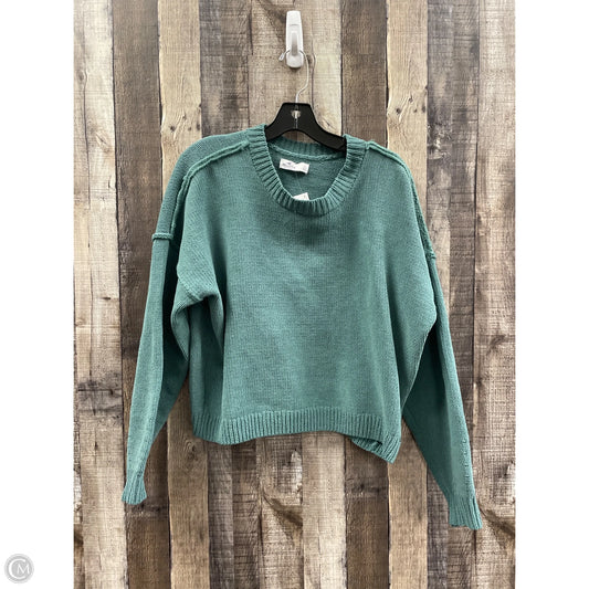 Sweater By Hollister In Green, Size: L
