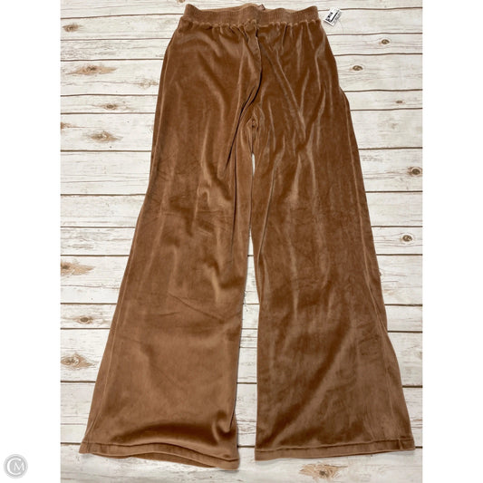 Pants Wide Leg By Skims In Brown, Size: L