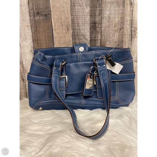Handbag Leather By Cmf, Size: Medium