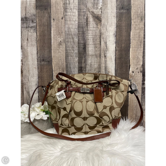 Handbag Designer By Coach, Size: Large