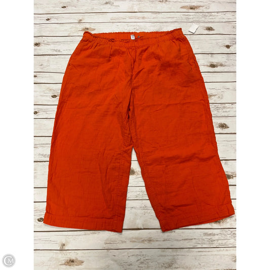 Pants Wide Leg By Old Navy In Orange, Size: Xxl