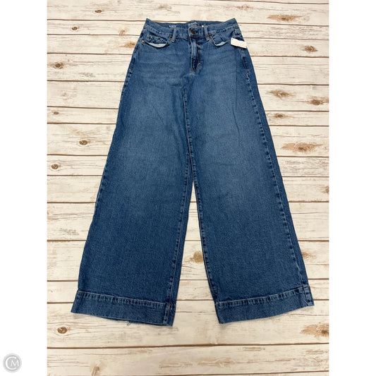 Jeans Wide Leg By Ana In Blue Denim, Size: 6