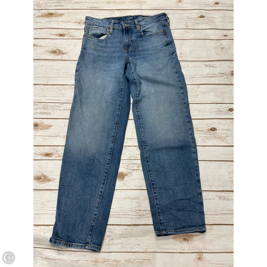 Jeans Straight By Old Navy In Blue Denim, Size: 4