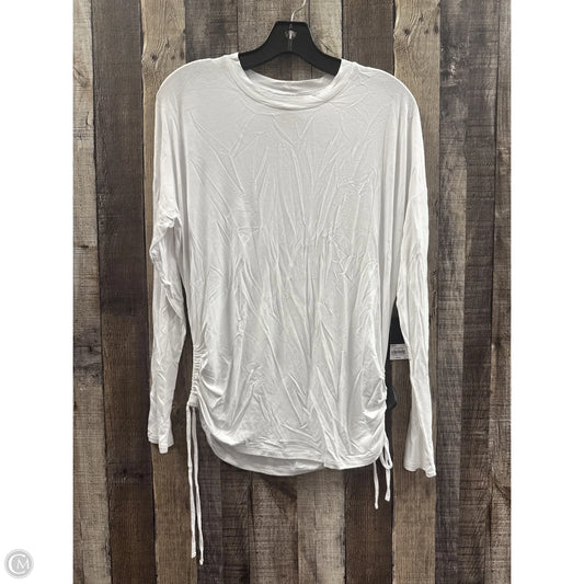 Top Long Sleeve By Simply Vera In White, Size: S