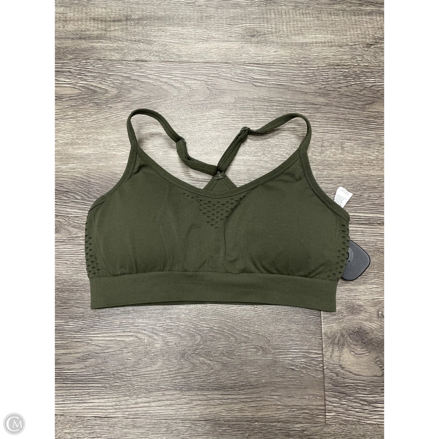 Athletic Bra By Dsg Outerwear In Green, Size: M