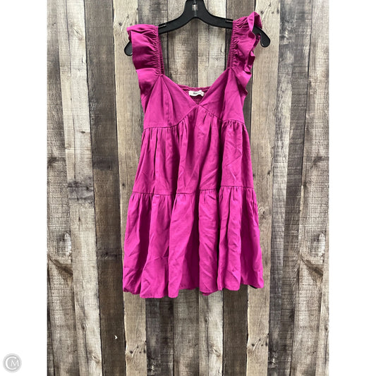Dress Casual Short By Cme In Pink, Size: S