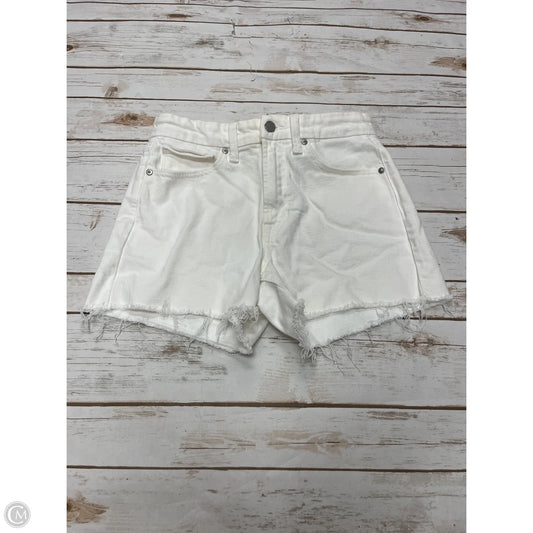 Shorts By Cme In White Denim, Size: M