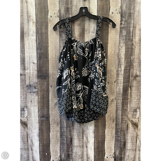 Top 3/4 Sleeve By Zac And Rachel In Multi-colored, Size: L