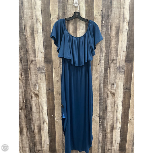Dress Casual Maxi By Cupshe In Blue, Size: Xl