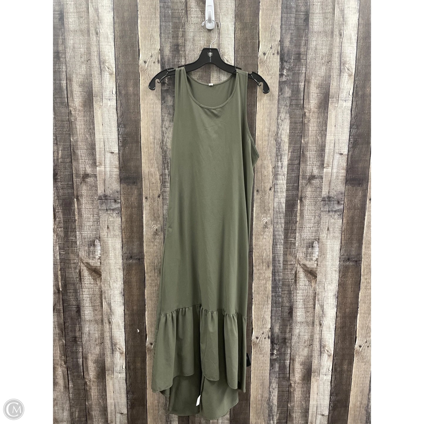 Dress Casual Maxi By Stylus In Green, Size: M