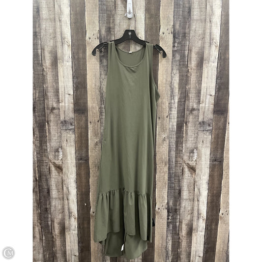 Dress Casual Maxi By Stylus In Green, Size: M